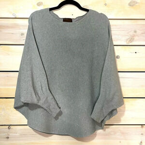 Kerisma Oversized Boat Neck 3/4 Sleeve Dolman Top